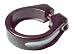 REDLINE Forged low profile alloy seatpost clamp, 31.8mm, Black