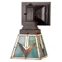 5 Inch W Comanche Mission 1 Lt Wall Sconce Wall Sconces