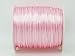 PINK 1mm Bugtail Satin Cord Shamballa Macrame Beading Nylon Kumihimo String (210ft Spool)