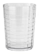Zak Designs Disco Clear 8.6-Ounce Juice Tumbler, Set of 4