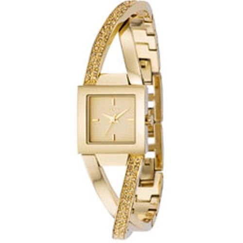 DKNY CRYSTAL GOLD TONE BRACELET LADIES WATCH - NY4815