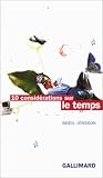 Dix consid�rations sur le temps