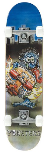 Childrens Toyshop  Toys : Stateside Monsters Complete Skateboard - V8