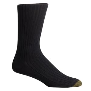 Gold Toe Mens Canterbury Dress Sock, 3-Pack