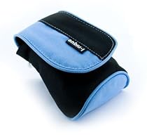 Dude-Bag - digital camera case cover in size: L / colour: Blue Compatible with (Ricoh G600 GX100)