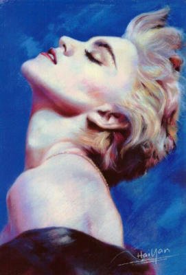 Madonna Head Back 80s Music Poster Print - 11x17 Madonna Head Back 80s Music Poster Print - 11x17