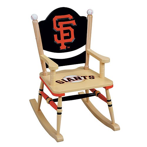 Guidecraft San Francisco Giants Children's Rocking Chair 12