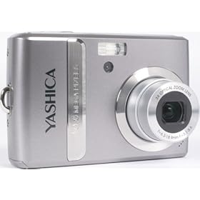 【クリックで詳細表示】YASHICA CCD搭載 1048万画素デジタルカメラ EZ F1027 顔追跡＋スマイルキャプチャ機能 光学3倍×デジタル4倍