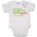 Dirty Fingers - Future Computer Geek (Genius) just like my Dad - Baby & Toddler Short Sleeve Bodysuit / BabyGrow, 6-12 months, White