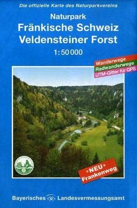 City Travel Guides Discounted  Bücher : Topographische Sonderkarten Bayern: Naturpark Fränkische Schweiz. Veldensteiner Forst 1 : 50 000: Die offizielle Karte des Naturparkvereins. Mit Wanderwegen. ... Gitter für GPS-Nutzer: UK L 29