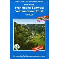 UKL 29 - Naturpark Fr�nkische Schweiz. Veldensteiner Forst 1 : 50 000: Die offizielle Karte des Naturparkvereins. Mit Wanderwegen. Mit Radwanderwegen. Gitter f�r GPS-Nutzer