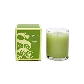 SPRIG Fragrances Votive Candle - Avocado and Olive