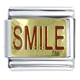 Smile Italian Charms Bracelet Link