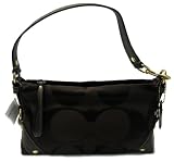 AUTHENTIC COACH BROWN SIGNATURE JACQUARD SMALL CARLY 10730