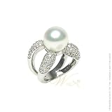 WILLOW PEARLES: *PEARLE PAVE 'X' RING*