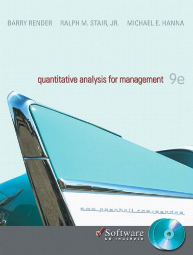 City Travel Guides Discounted  Books : Quantitative Analysis for Management