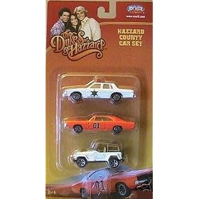 Dukes of Hazzard Die-cast 1 64 Model Cars 3 Pack Set by Dukes of Hazzard