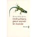 Instructions pour sauver le monde