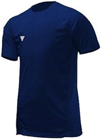 Vetra Focus Classic Athletic T-shirt Black / Navy / White Gym Sport Training Mens Soccer Football Jersey Dry-fast Short Sleeves Tee Shirts Lightwhight Cool Fit New (Navy, X-Large)