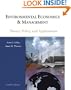 Environmental Economics and Management: Theory, Policy and Applications