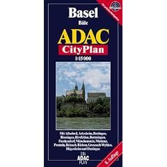 ADAC Stadtpl�ne, Basel mit Allschwil, Arlesheim, Binningen, Birsfelden, Bottmingen, Frenkendorf, M�nchenstein, Muttenz, Pratteln, Reinach