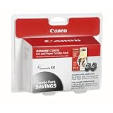Canon PG-40/CLI-41 Cartridges & Glossy Photo Paper Combo Pack (0615B009)