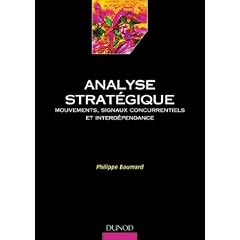 Analyse strat�gique : Mouvements, signaux concurrentiels et interd�pendance