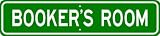 BOOKER ROOM SIGN - Personalized Gift Boy or Girl, Aluminum