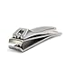 Grooming District Premium Nail Clippers Bundle with Nail File, Case and Emery Board, Best use as Fingernail or Toenail Clipper, Stainless Steel Nail Cutter Tool Long and Wide for Precise Cuts