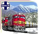 AT&SF (Santa Fe) SD70Ms at San Francisco Peaks Railroad Train T-Shirt Tee Shirt