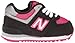 Toddler's New Balance KL574KBI (Raven-Pink)
