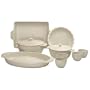 Meyer Ceramic Bakeware 11-Piece White Bakeware Set