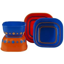 Sassy Stack n' Serve Bowl Set, Colors May Vary