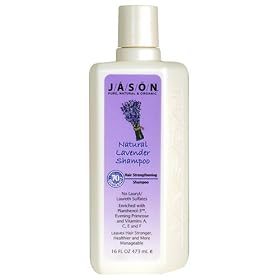 Jason Lavender Hair Strengthening Shampoo, 16-Ounce Bottles (Pack of 3)