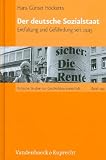 Der deutsche Sozialstaat: Entfaltung und Gef&auml;hrdung seit 1945 (Kritische Studien Zur Geschichtswissenschaft Kritische Studi) - Hans G&uuml;nther Hockerts