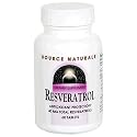 Source Naturals Resveratrol, Tablets, 60 tablets (Pack of 2)