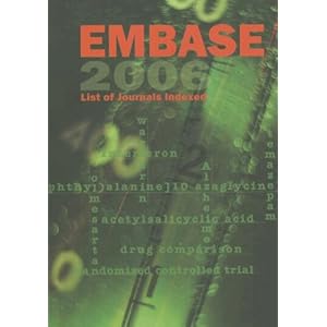 EMBASE List of Journals Indexed 2006 Embase