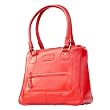 Olive N Figs Red Leather Handbag