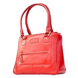 Olive N Figs Red Leather Handbag