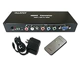 ViewHD Component RGB YPbPr / VGA to HDMI (PC to TV) Converter