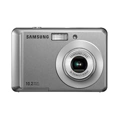 Samsung ES15 Digitalkamera (10 Megapixel, 3-fach opt. Zoom, 6,4 cm (2,5 Zoll) Display, Bildstabilisator) silber