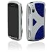 MSY GRAPHT Xperia™ PLAY用ケース Polyvalent Series スパイダー・グリップ for Xperia PLAY ホワイトXブルー EPA06-008WBL