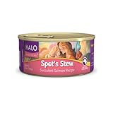 Halo, Spot's Stew for Dogs, Succulent Salmon, 5.5-Ounce, 12-Cans