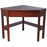TMS Corner Desk, Cherry finish