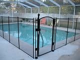 picture of EZ-Guard 5' Tall Self Closing / Self Latching Pool Fence Gate