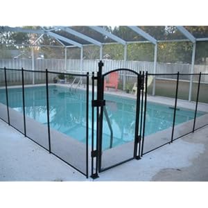 EZ-Guard 5' Tall Self Closing / Self Latching Pool Fence Gate