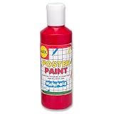 Washable Poster Paint 8Oz. Red - B000BN8YJK