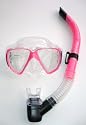 Typhoon Ladies  Silicone Mask & Snorkel set Pink (W)