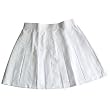 Wilson White Microfiber Skirt Womens