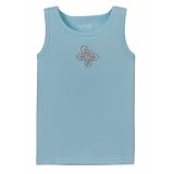 Girls' Circo Butterfly Print Tank - Aqua Whistle